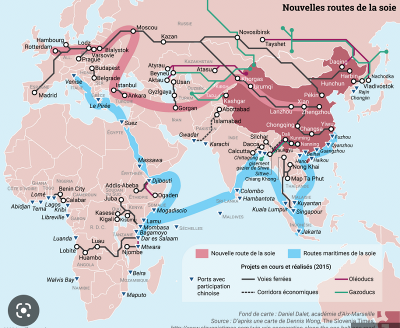 Les nouvelles r"outes de la soie"