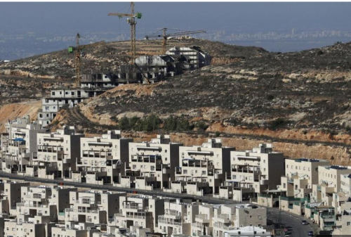 Colonie de Givat Zeev, près de Ramallah (Cisjordanie)